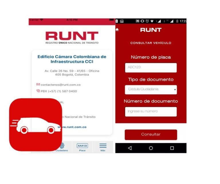 App RUNT 📱 Consulta SOAT, multas y licencia desde tu celular GRATIS